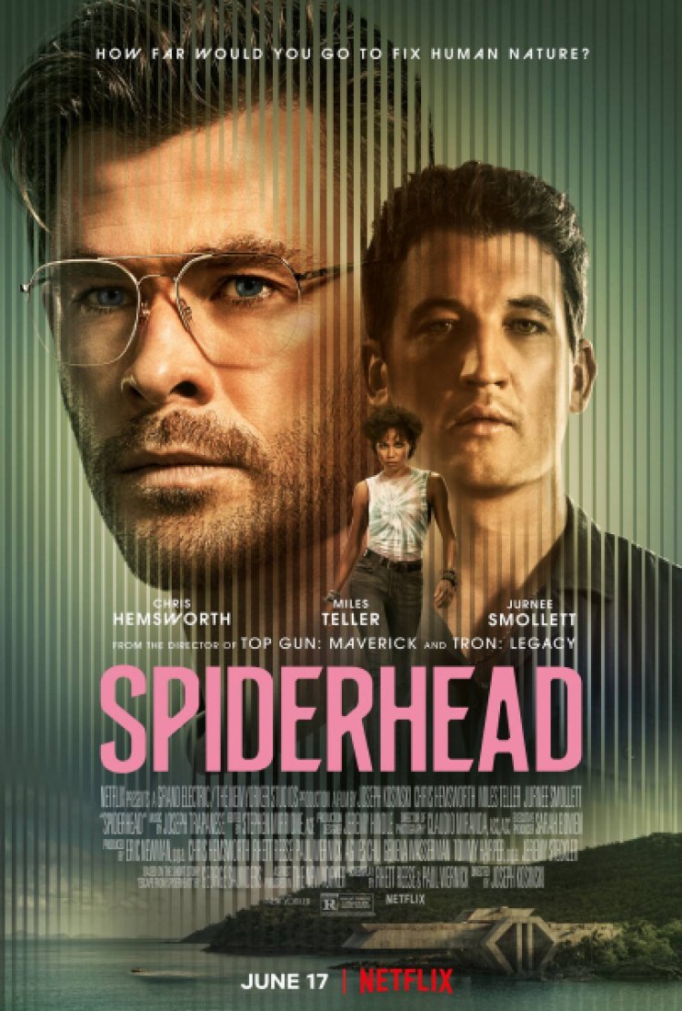 ראש העכביש לצפייה ישירה עם תרגום מובנה | Spiderhead