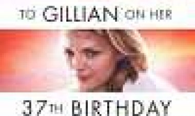 יום הולדת שמח, גיליאן כתובית | To Gilian On Her 37Th Birthday Subtitle